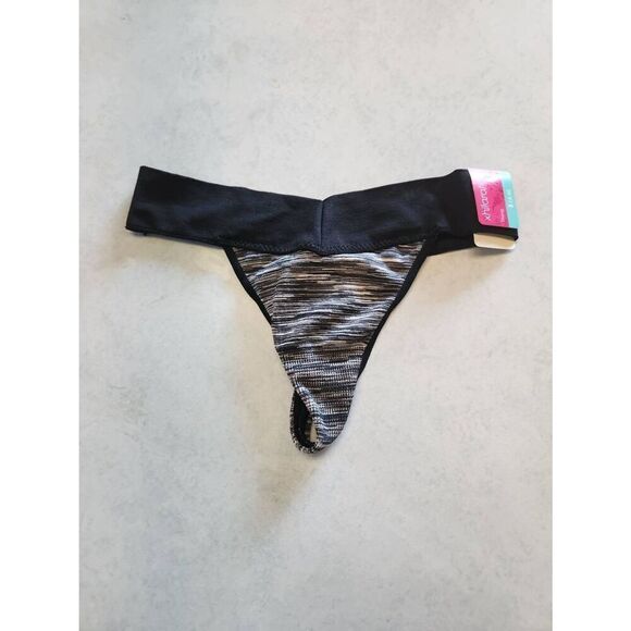 NWT NEW Xhilaration size S Gray Heathered Seamless Panty - Picture 1 of 3
